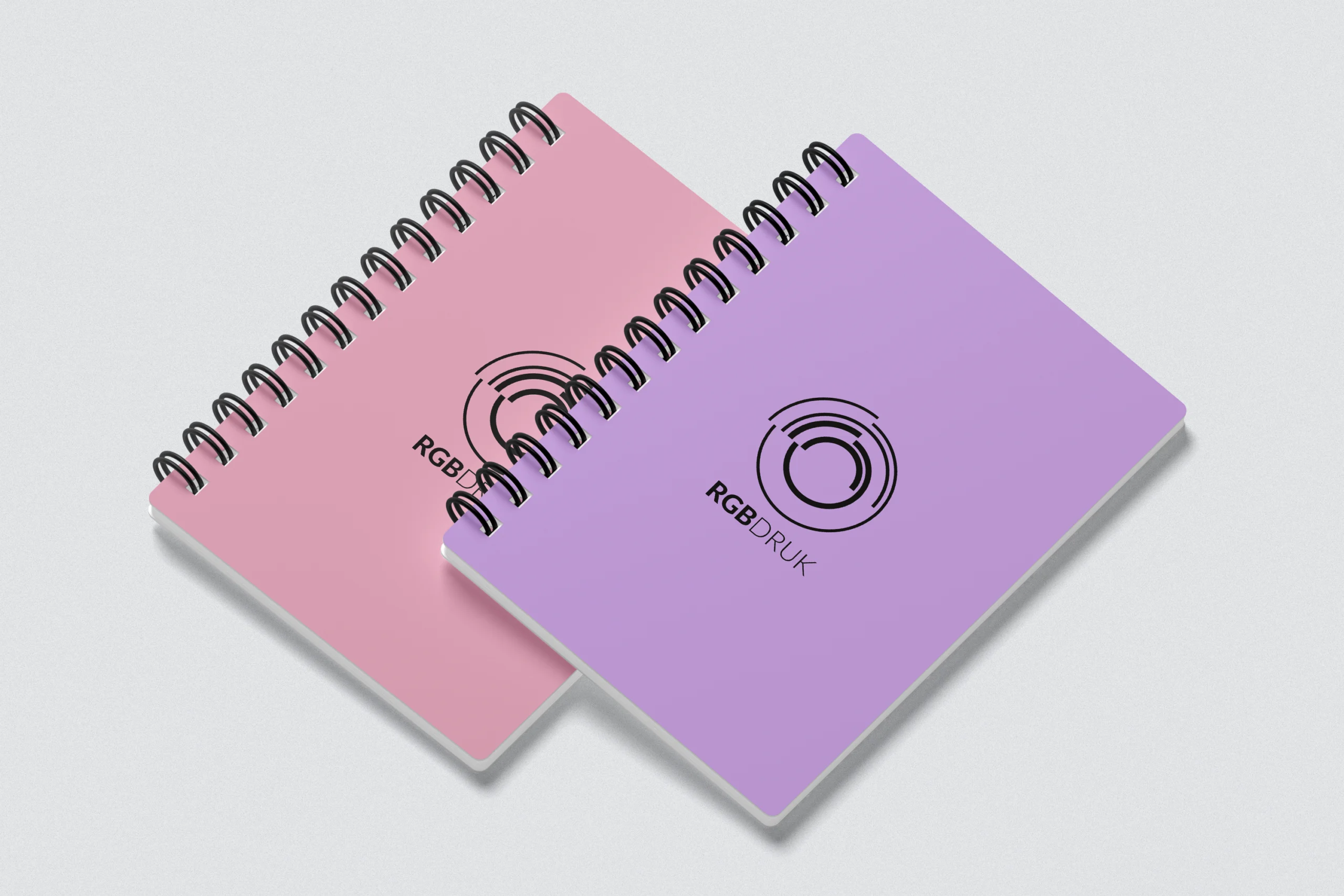 Notesy reklamowe spiralowane z twardą okładką