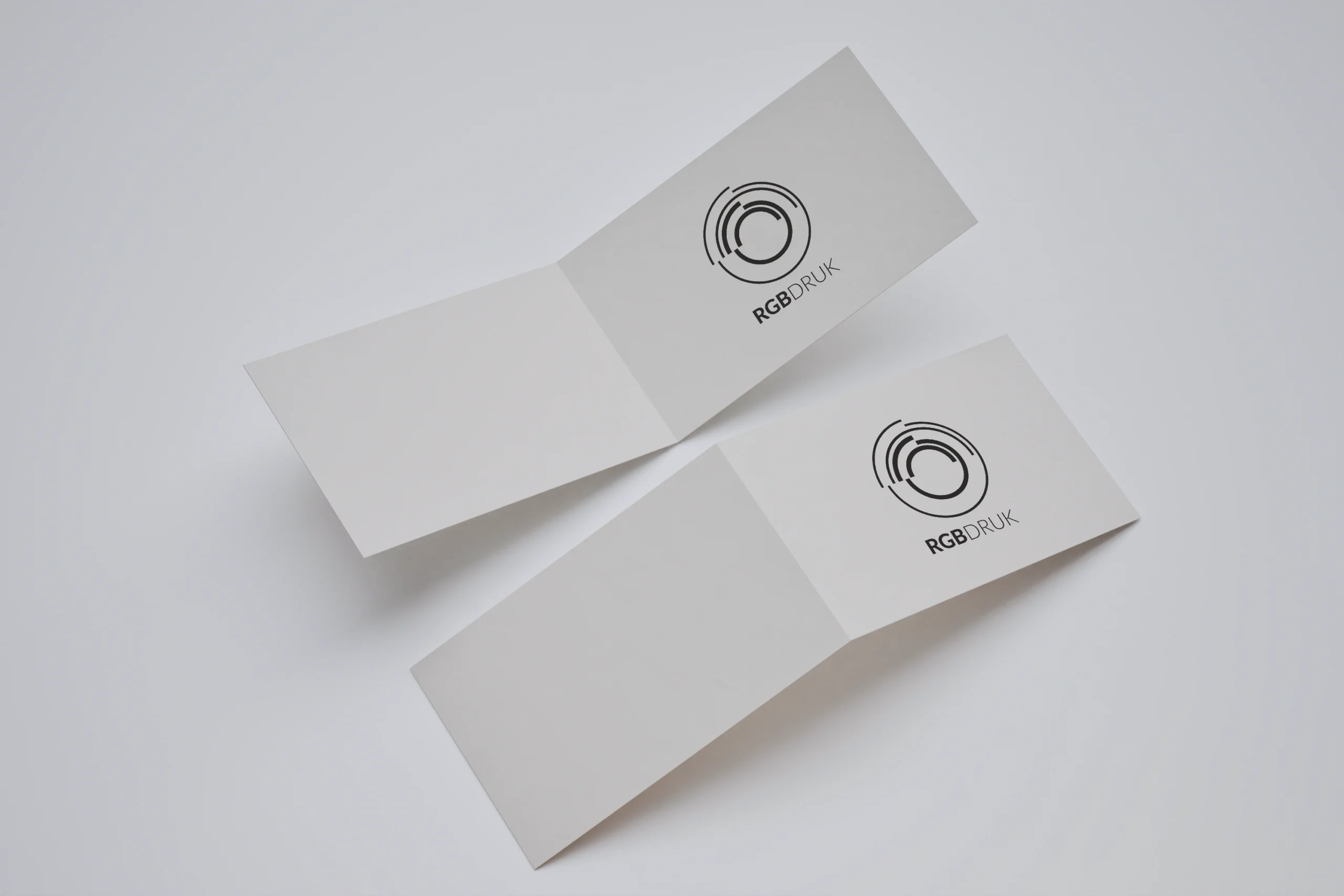 Wizytówki składane