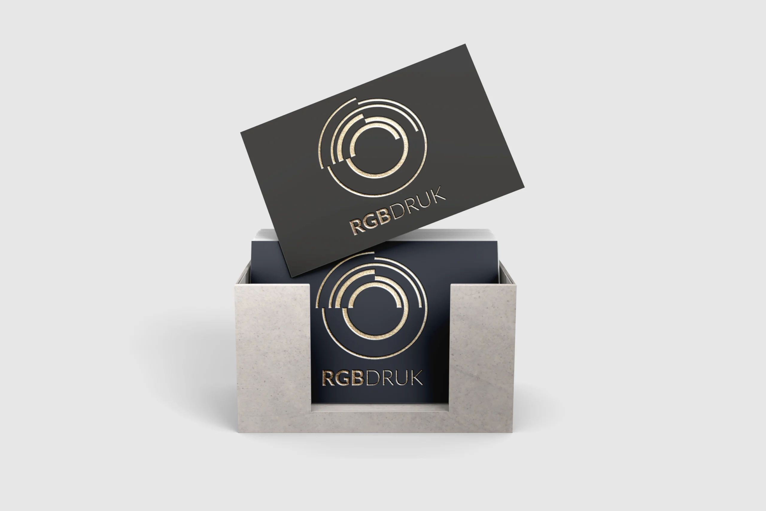 Wizytówki HotStamping