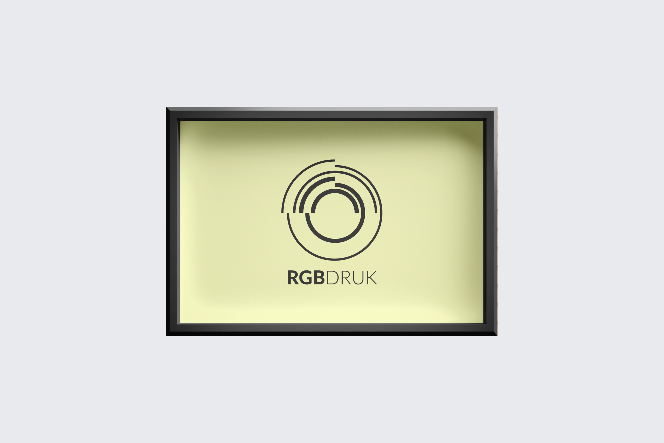 Plakat w ramie aluminiowej