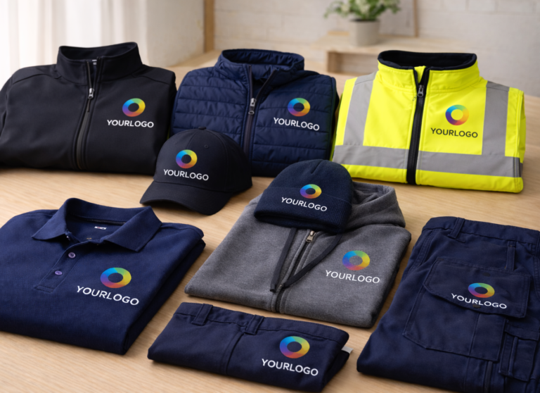 Odzież firmowa z nadrukiem – jak dobrać do branży? | RGBdruk