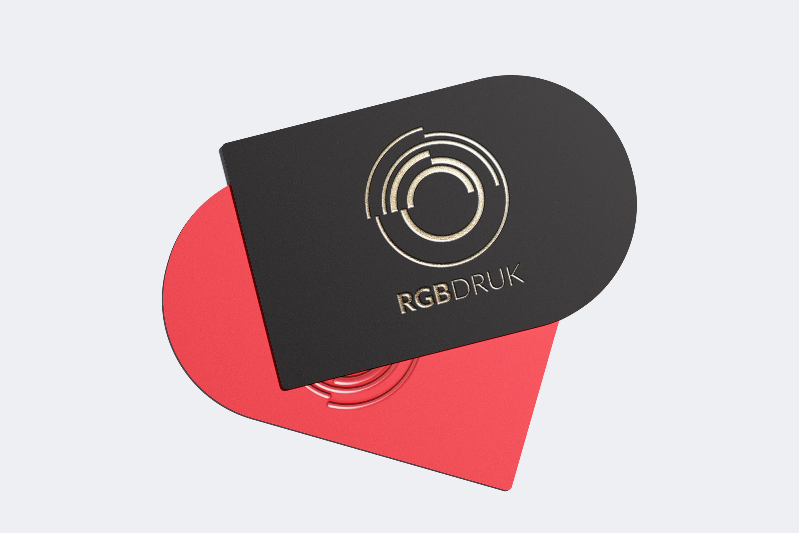 Ulotki własny kształt Premium