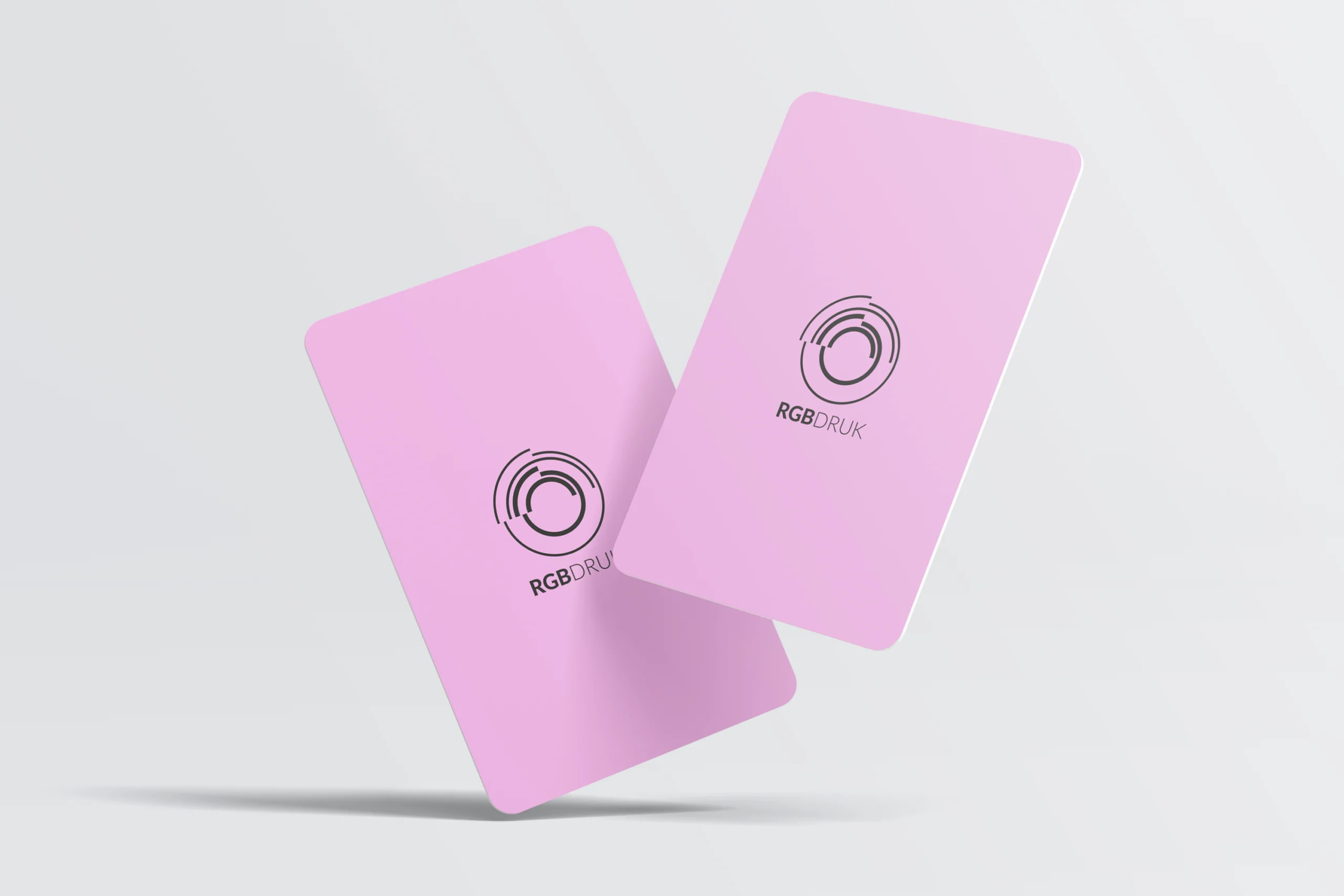 Wizytówki z zaokrąglonymi narożnikami